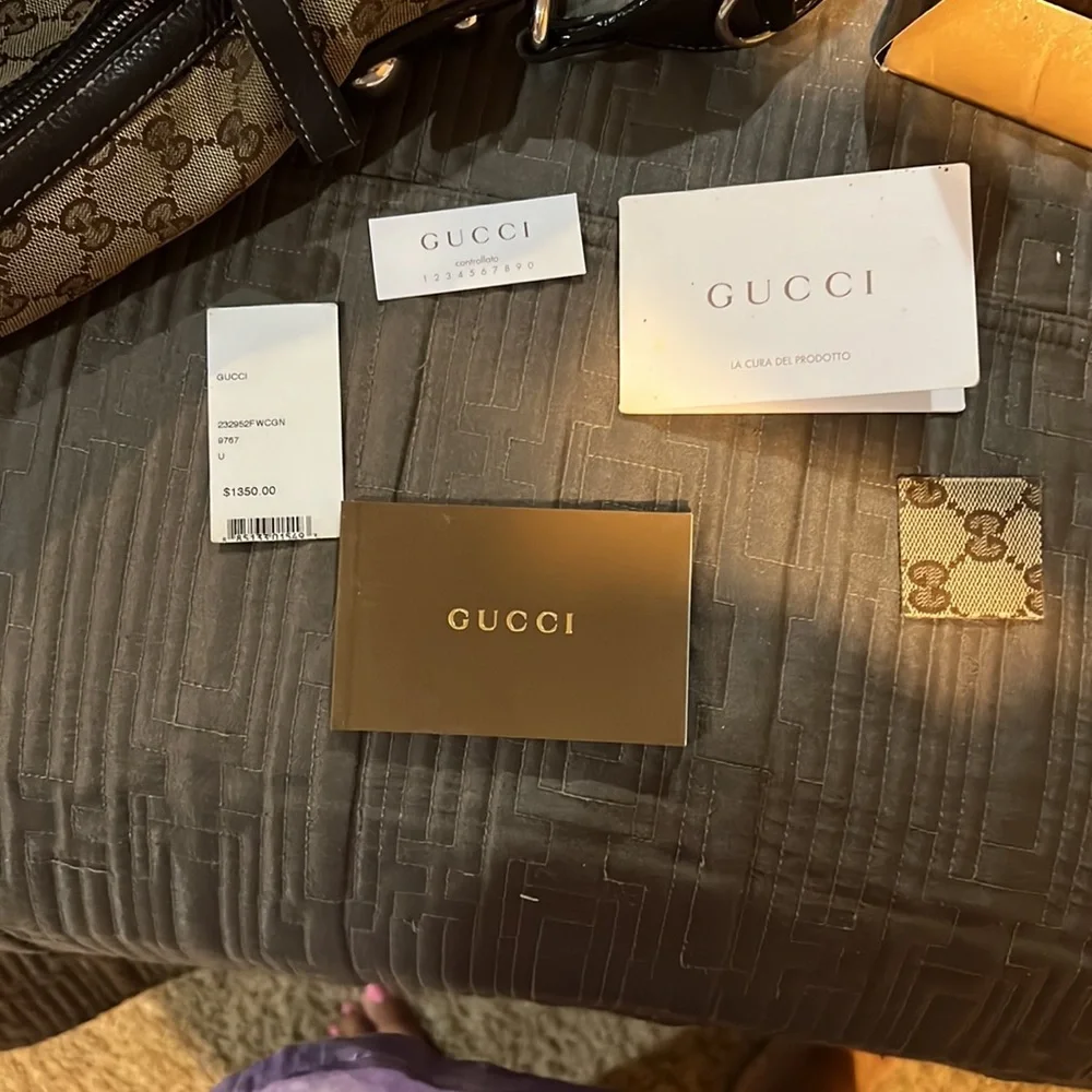 AUTHENTIC! Very good condition Gucci tote - Picture 11 of 11